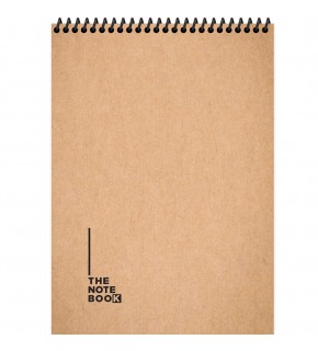 Keskin Color Bloknot Spiralli Sert Kapak Kraft A4 80 YP Çiz.