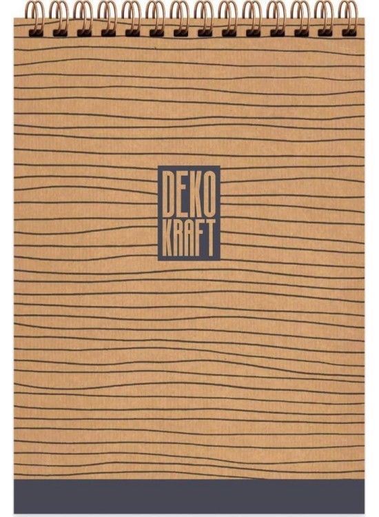 Keskin Color Bloknot Dekokraft Spiralli A6 80 YP Düz 144200-99 Keskin Color Bloknot Dekokraft Spiralli A6 80 YP Düz 144200-99