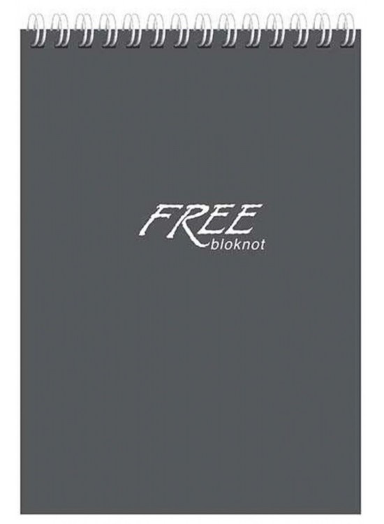 Keskin Color Bloknot Free Office Spiralli A4 80 YP Kare