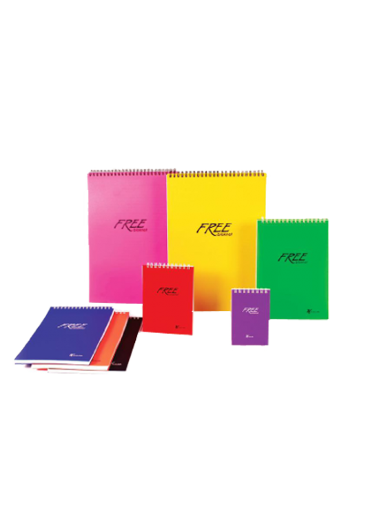 Keskin Color Bloknot Free Office Spiralli Kareli 80 YP A6 145212-99