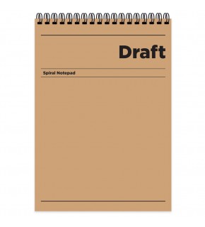 Keskin Color Bloknot Kağıt Karton Kapak Draft A4 80 Yaprak 140532-99 (1 Adet)