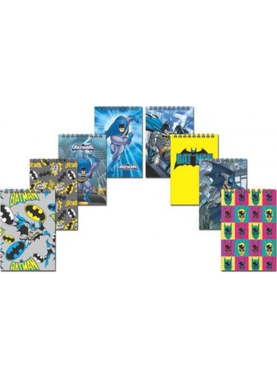 Keskin Color Bloknot Spiralli 1 Batman A7 42 YP Çizgili 140100