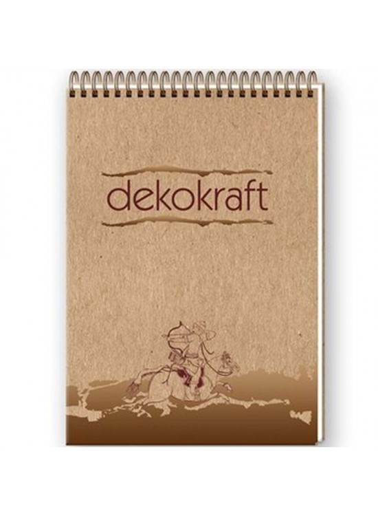 Keskin Color Bloknot Spiralli Dekokraft A5 80 YP Çizgili Keskin Color Bloknot Spiralli Dekokraft A5 80 YP Çizgili