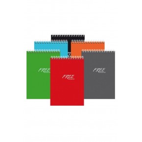 Keskin Color Bloknot Spiralli Free Office A5 80 Yp.kare
