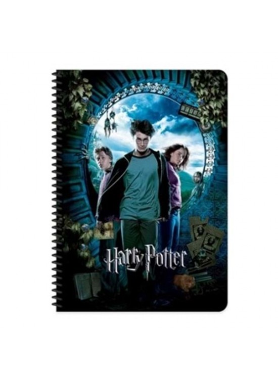 Keskin Color Bloknot Spiralli Harry Potter A6 80 YP Çizgili 140400-07