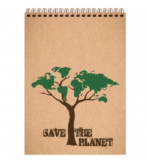 Keskin Color Bloknot Spiralli Planet 14x 20 100 YP Düz 143410-99