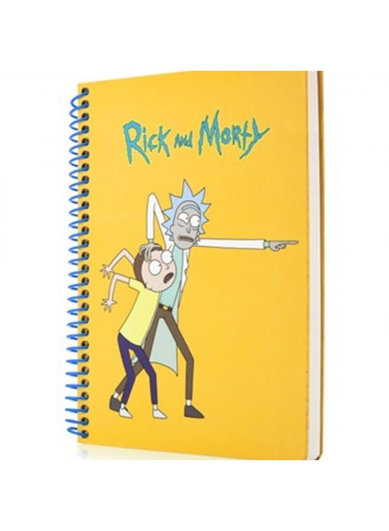 Keskin Color Bloknot Spiralli Rick And Morty A6 80 YP Çizgili 140400-11 Keskin Color Bloknot Spiralli Rick And Morty A6 80 YP Çizgili 140400-11