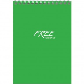 Keskin Color Bloknot Spiralli Free Office A5 80 YP Çizgi