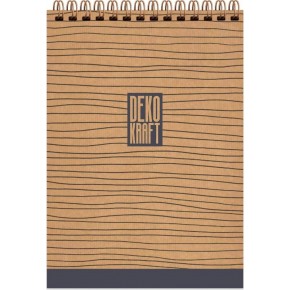 Keskin Color Bloknot Spiralli A7 80 YP Çizgi Dekokraft 144211-99