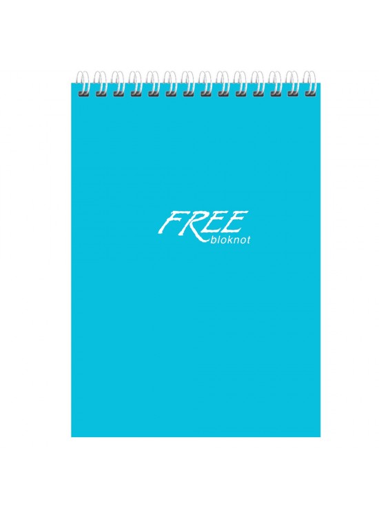 Keskin Color Bloknot Spiralli Free Office A4 80 YP Çizgi