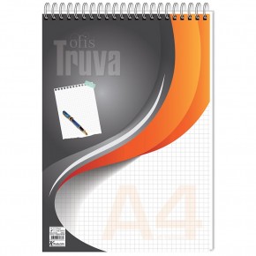 Keskin Color Bloknot Truva A4 40 Yaprak Kareli (1 Adet)