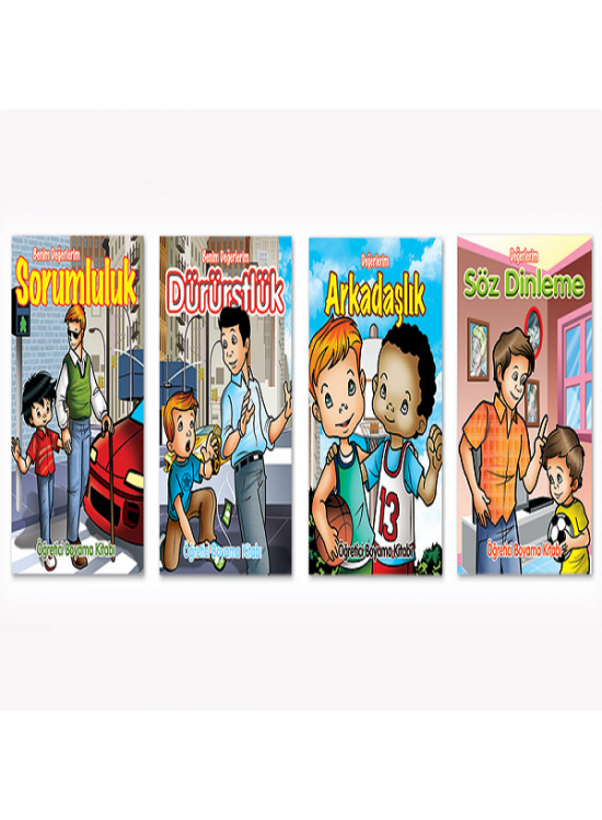 Keskin Color Boyama Kitabı Benim Değerlerim 20x28 241700-99