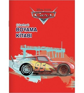 Keskin Color Boyama Kitabı Çıkartmalı Cars 20x28 8 YP 244930-33
