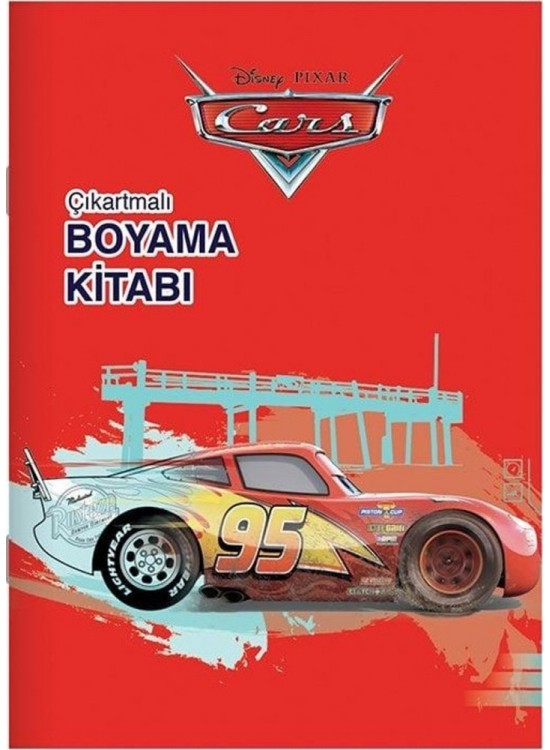 Keskin Color Boyama Kitabı Çıkartmalı Cars 20x28 8 YP 244930-33