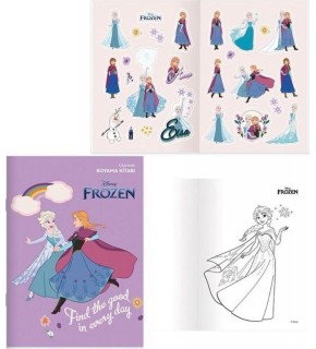Keskin Color Boyama Kitabı Çıkartmalı Frozen 20x28 8 YP