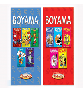 Keskin Color Boyama Kitabı Ciltli Karışık 20x28