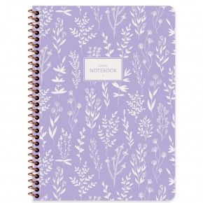 Keskin Color Defter Karton Kapak Spiralli Pas Flora 16,5x22,5 80 YP Kar.