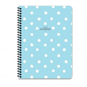 Keskin Color Defter Plastik Kapak Spiralli 16,5x22,5 80 YP Kar.