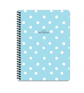 Keskin Color Defter Plastik Kapak Spiralli 16,5x22,5 80 YP Kar.