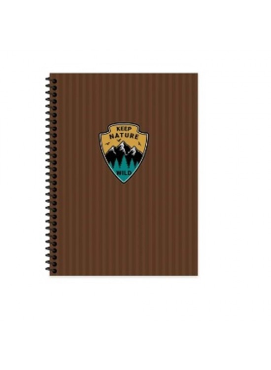 Keskin Color Defter Kp.Spiralli Ooutdoor 16,5x22,5 80 YP Kareli