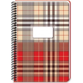Keskin Color Defter 17x24 100 YP Çiz. Spr Sert Kp.Ekose