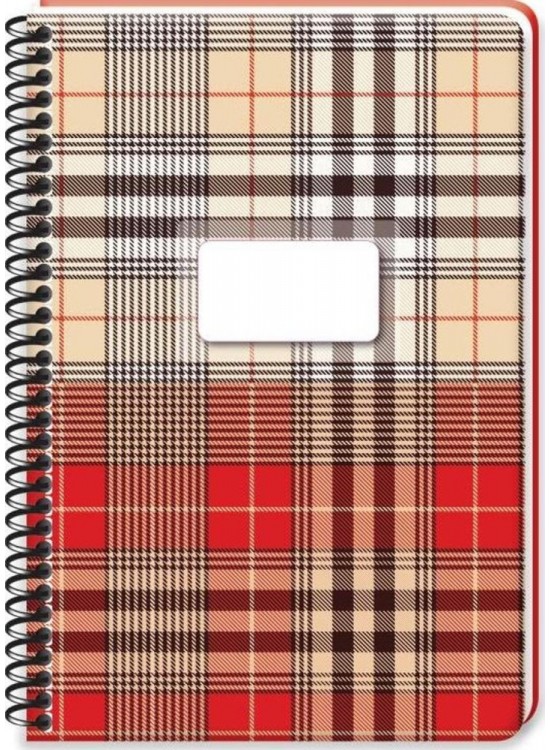 Keskin Color Defter 17x24 100 YP Çiz. Spr Sert Kp.Ekose