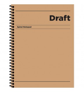 Keskin Color Defter Hafif Kağıt Sert Karton Kapak Draft 17x24 80 YP Kar. 410522-99