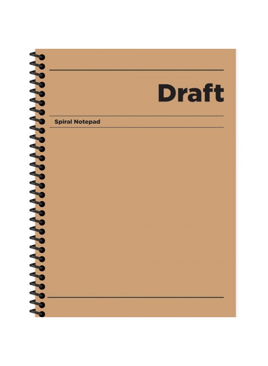 Keskin Color Defter Hafif Kağıt Sert Karton Kapak Draft 17x24 80 YP Kar. 410522-99