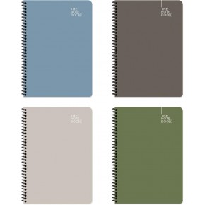 Keskin Color Defter Spiralli Sert Kapak The Notebook 17x24 96 YP Düz