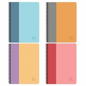 Keskin Color Defter Kar.Karton Kapak Spiralli 2 Renk 18,5x25 96 YP