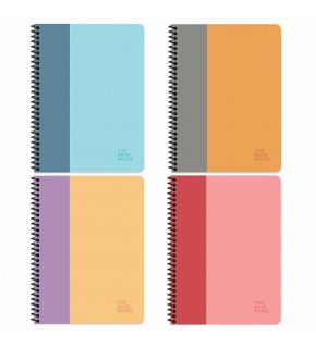 Keskin Color Defter Kar.Karton Kapak Spiralli 2 Renk 18,5x25 96 YP