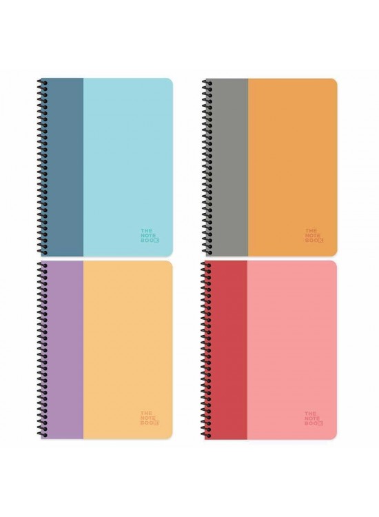 Keskin Color Defter Kar.Karton Kapak Spiralli 2 Renk 18,5x25 96 YP