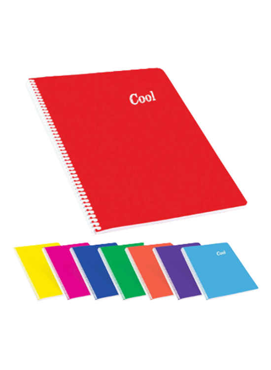 Keskin Color Defter A4 60 Yaprak Kare Pp Kapak Spiralli Cool (1 Adet)