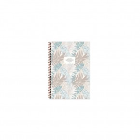 Keskin Color Defter A6 50 YP Çiz.Karton Kp.Spr.La Plume Leaves (1 Adet)