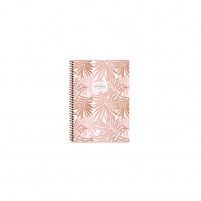 Keskin Color Defter A6 50 YP Çiz.Karton Kp.Spr.La Plume Leaves (1 Adet)