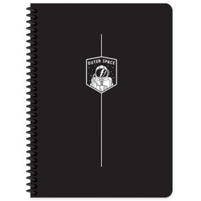 Keskin Color Defter A6 80 YP Çiz Kar.Kap.Spr. Siyah (1 Adet)