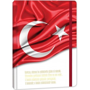 Keskin Color Defter Ciltli Lastikli Bayrak 17x24 96 YP Çizgili 415611-99