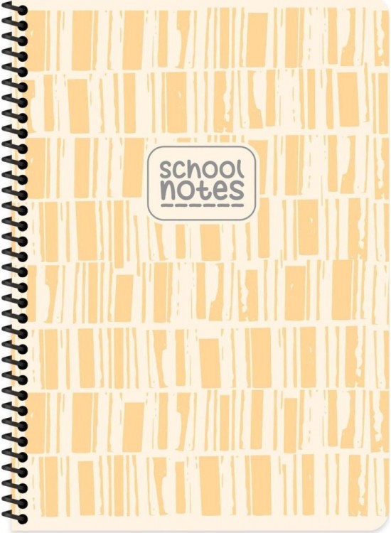 Keskin Color Defter Karton Kapak Spiralli Çizgi 16,5x22,5 80 YP Kar.