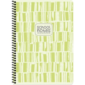 Keskin Color Defter Karton Kapak Spiralli Çizgi 16,5x22,5 80 YP Kar.