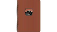 Keskin Color Defter Karton Kapak Spiralli Outdoor 16,5x22,5 80 YP Düz