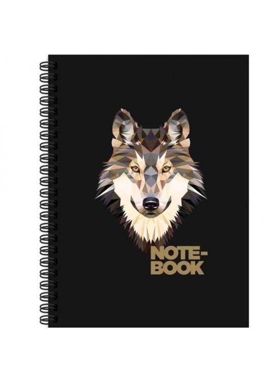 Keskin Color Defter Karton Kapak Spiralli Jungle 16,5x22,5 80 YP Çiz.