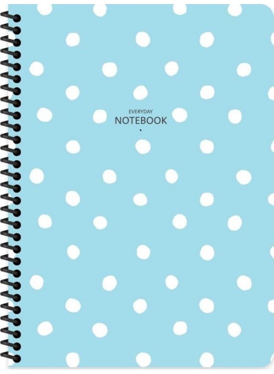 Keskin Color Defter Plastik Kapak Spiralli 16,5x22,5 80 Yp.Çiz.321141-99