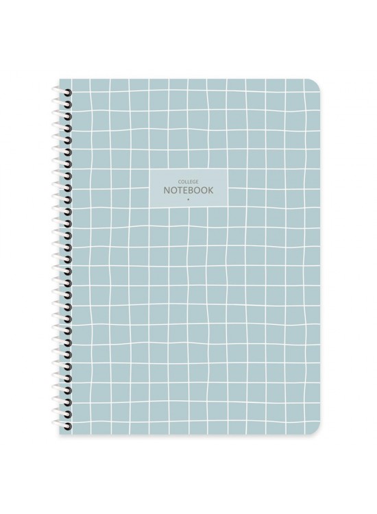 Keskin Color Defter Plastik Kapak Spiralli College 16,5x22,5 80 Yp Kar.
