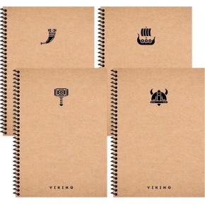 Keskin Color Defter Spiralli Sert Kapak la Plume Vik 12x17 80 Yaprak Çizgili 417957-99 (1 Adet)