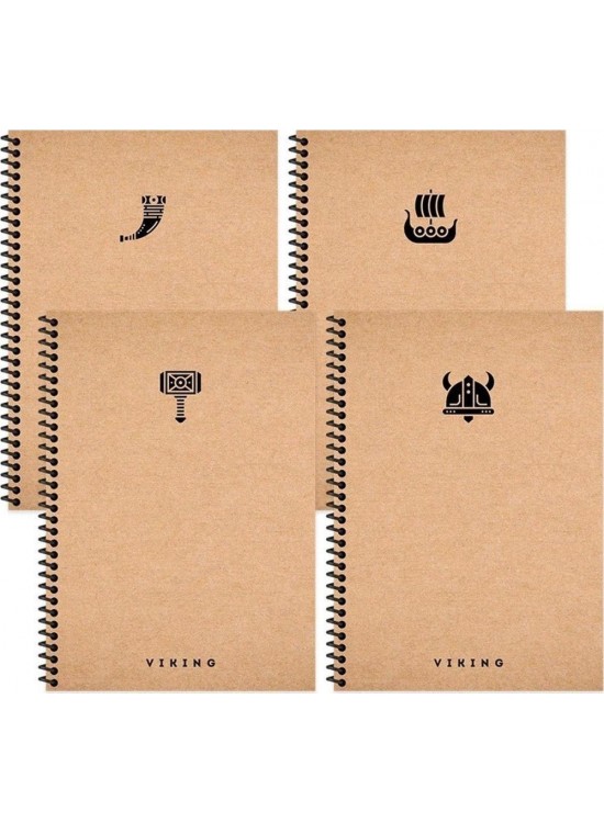 Keskin Color Defter Spiralli Sert Kapak la Plume Vik 12x17 80 Yaprak Çizgili 417957-99 (1 Adet)