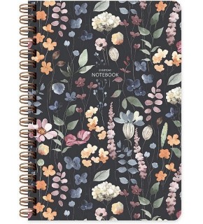Keskin Color Defter Spiralli Sert Kapak Çiçek A5 96 Yp.çiz. 418943-99