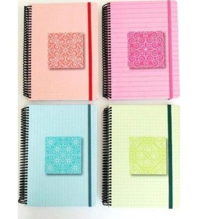 Keskin Color Defter Spiralli Sert Kapak Frames 17x24 100 YP Çizgili