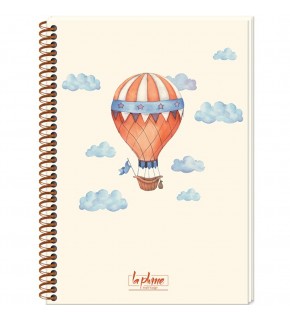 Keskin Color Defter Spiralli Sert Kapak la Plume 17x24 80 YP Çiz. 417991-99