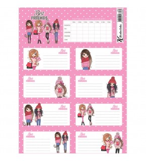 Keskin Color Ders Programlı Etiket Best Friends 3 Lü