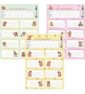 Keskin Color Etiket Capy Ders Programlı 3 Lü 220130-98